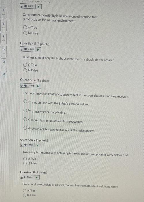 Usten 6 Corporate responsibility is basically one