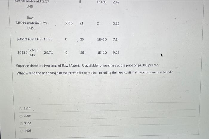 ions from the table. Suppose there are two tons