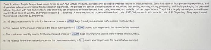 Zania Azlett and Angois Zosiger have joined