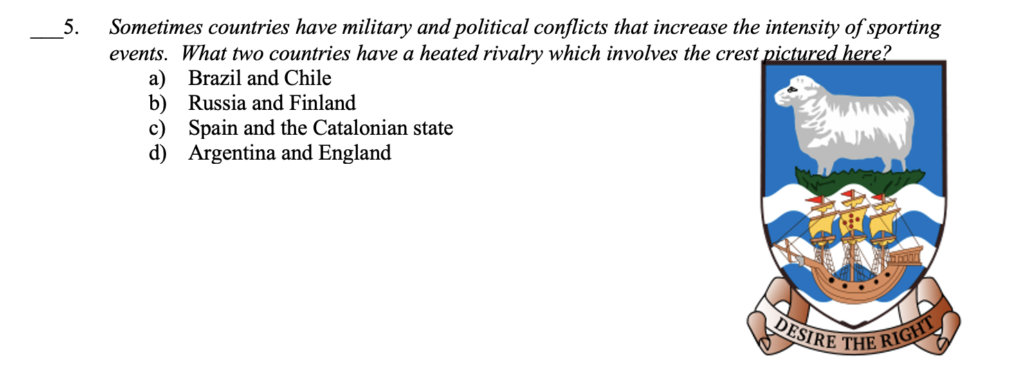 DESIRE THE RIGHT, 5. Sometimes countries have