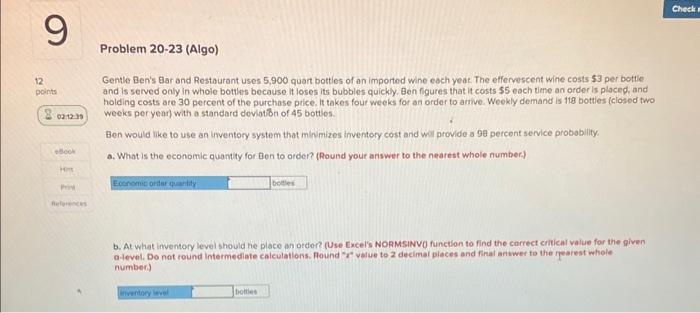 Gentle Ben's Bar and Restaurant uses 5,900 quart