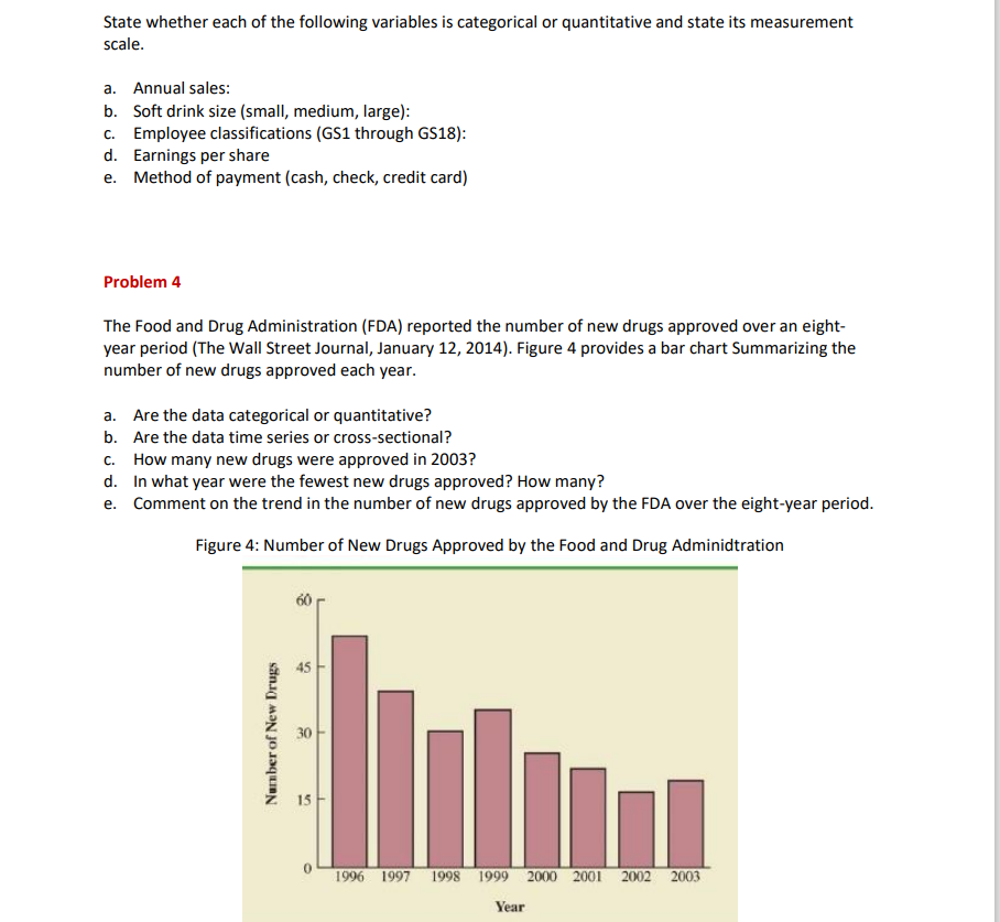 (all problems in one MS Word file plus your Excel