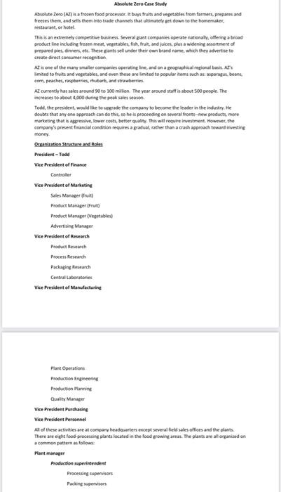 After reading the case study in the Module 1