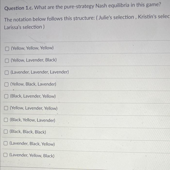 it's a multiple choice with the explanation