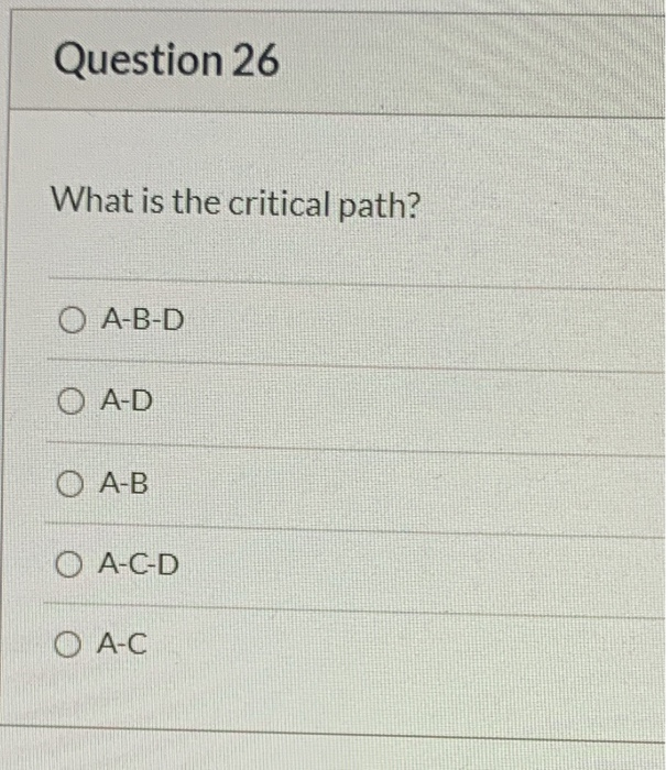 Use the project, answer questions Time Estimates