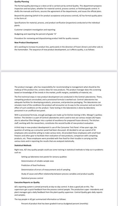 After reading the case study in the Module 1