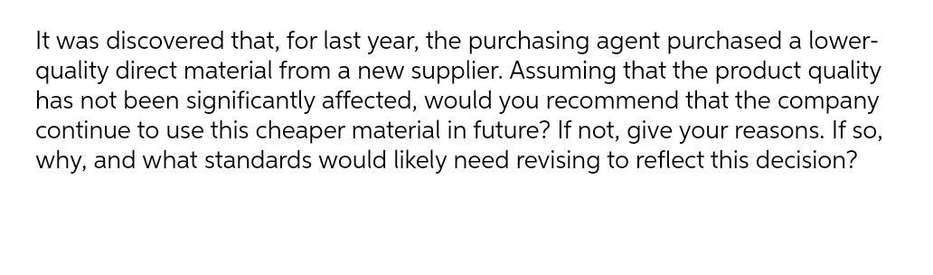 It was discovered that, for last year, the