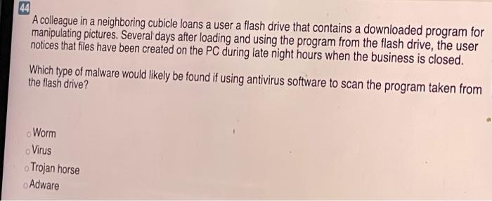 45 After allowing a friend to use his Microsoft