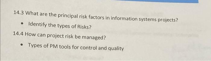 14.1 How should managers build a business case