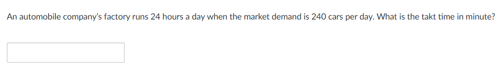 I will rate An automobile company's factory runs