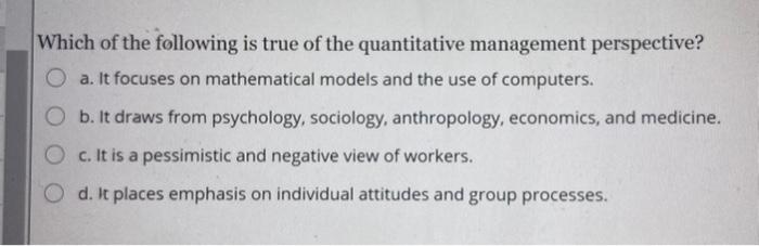 Which of the following is true of the