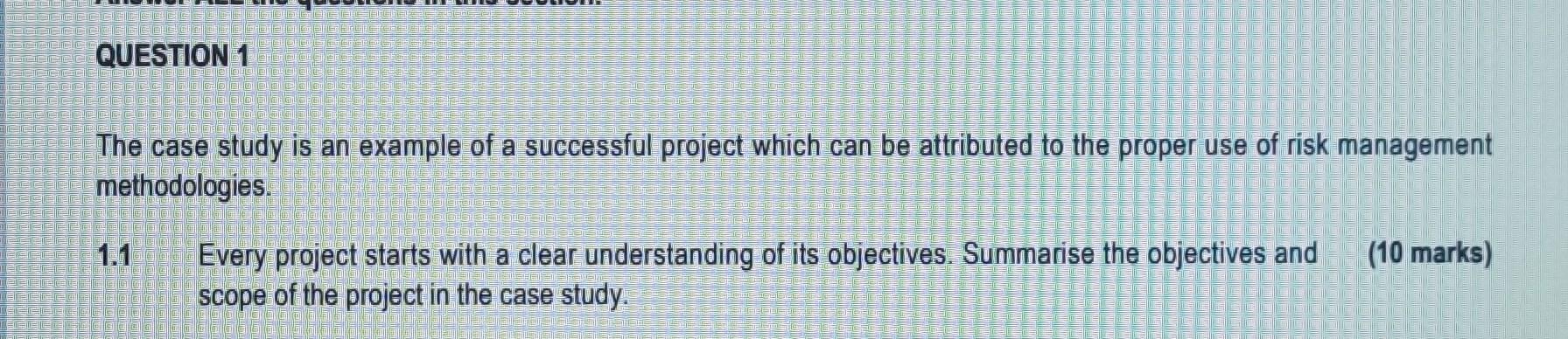 Case Study: Defying the Odds (10 marks) Subject: