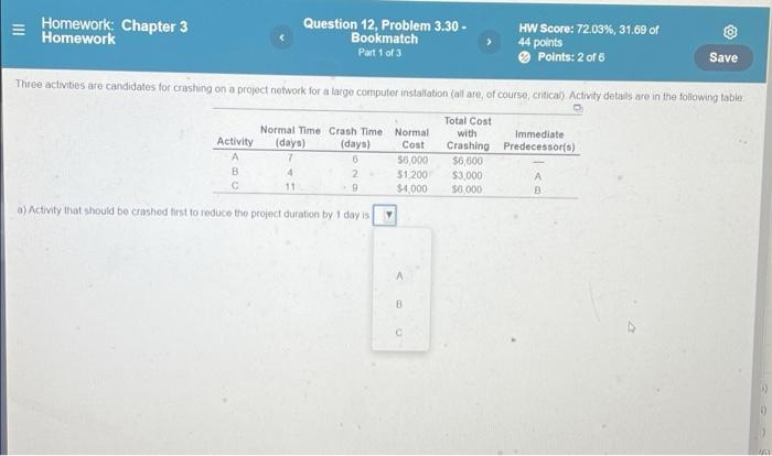 Question 12. Part 1-3. PLEASE DO ALL PARTS. I