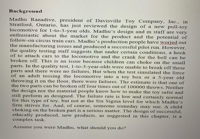 Background Madhu Ranadive, president of