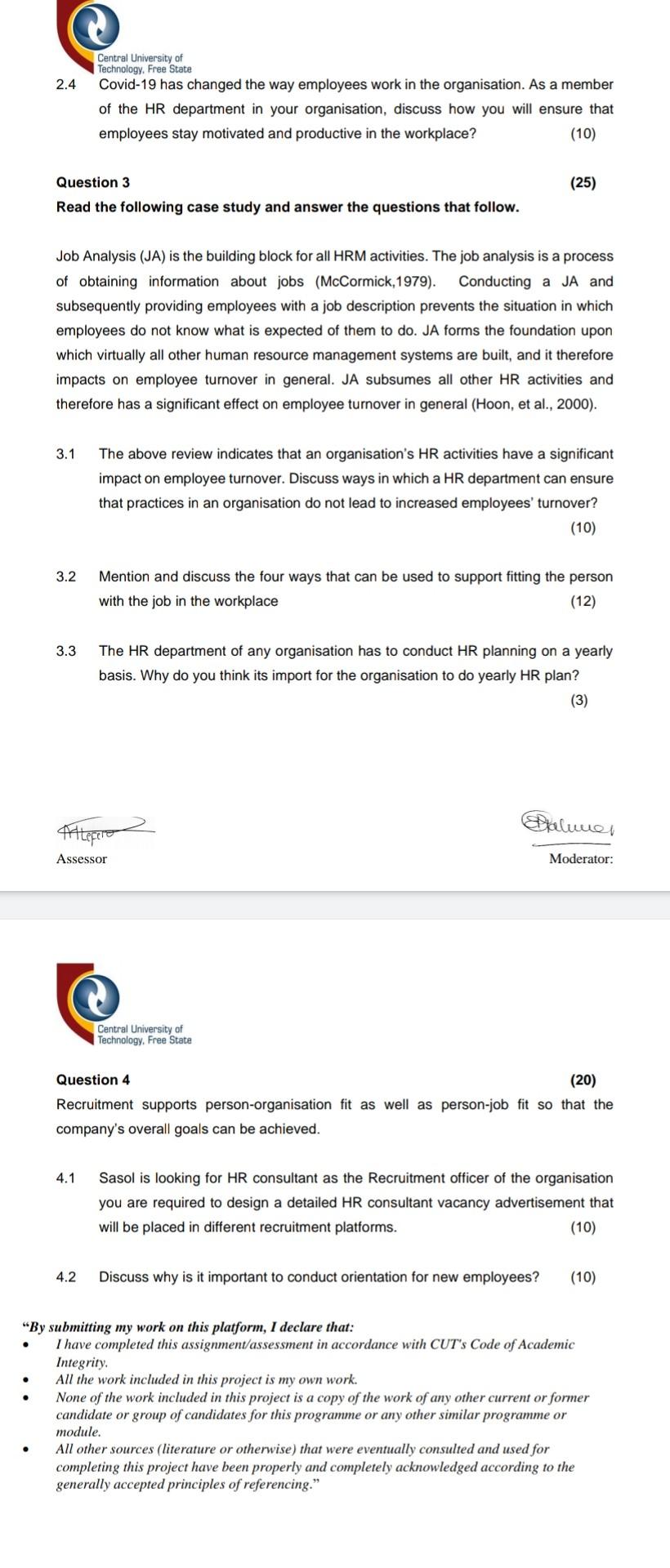 2.4 Central University of Technology, Free State