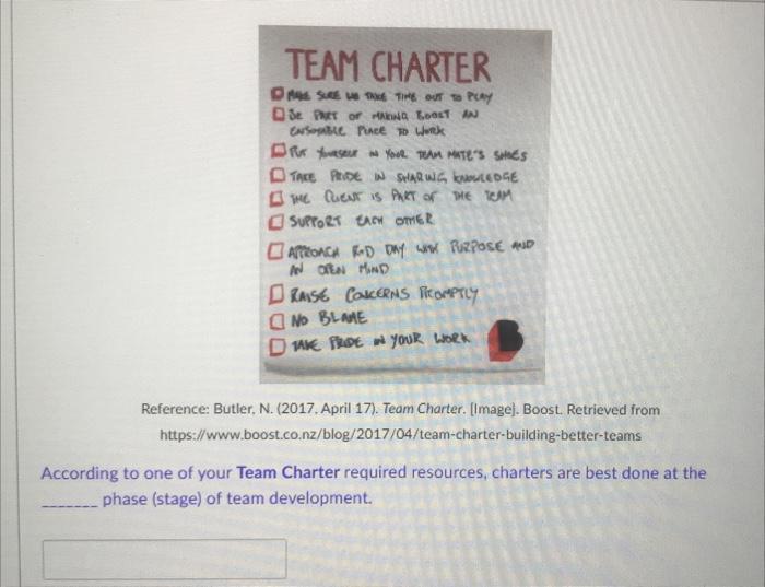 TEAM CHARTER - Hes seee le thad tine our to P(Ay