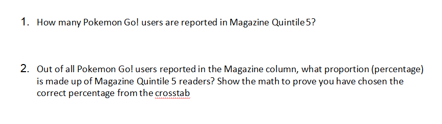 Pokemon Go Players TARGET: POKEMON GO PLAYERS