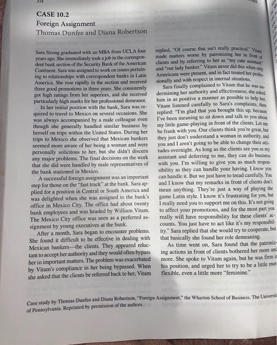 disregard questions in the text. replied, "Of