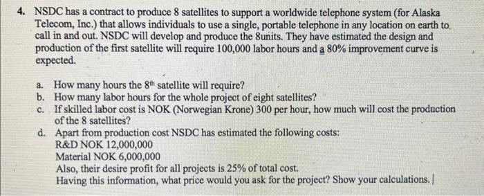 The class is called project management 4. NSDC