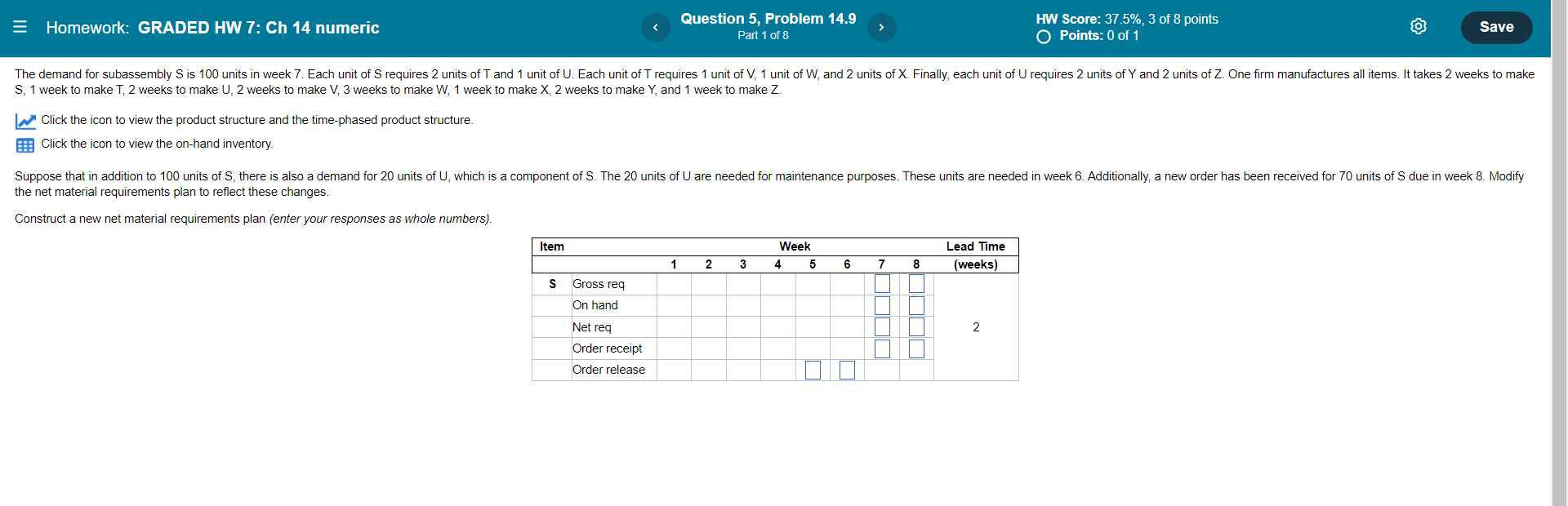 Please develop plan for letters S-Z and explain