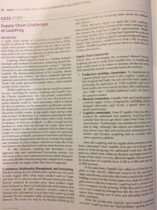 In the chapter, we described agility as an