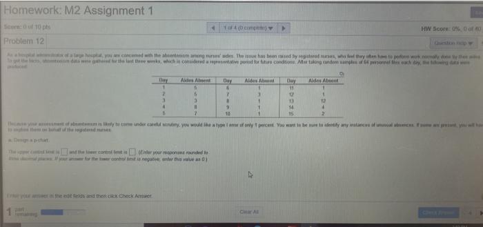 Homework: M2 Assignment 1 Scots 10.com HW Score: