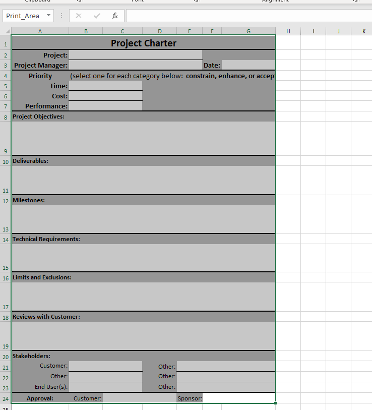 Individual Project Information Remodeling Company