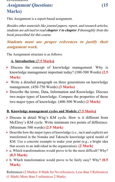 A. Introduction : ( 7.5 Marks ) Discuss the