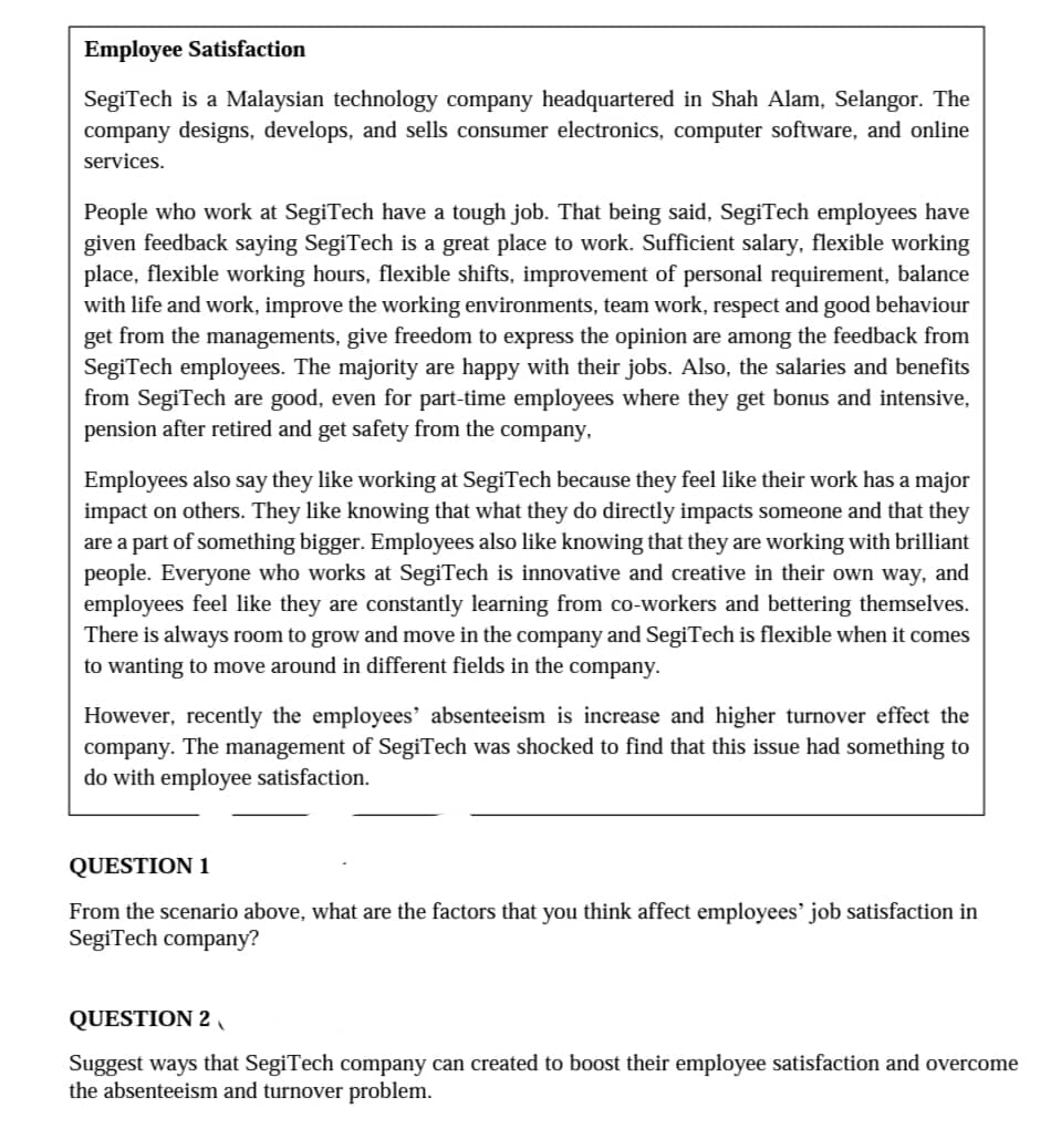 organizational behavior Help me please. Answer