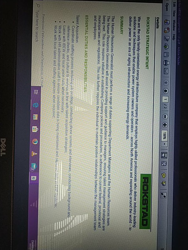 read this criteria and establishing expectations