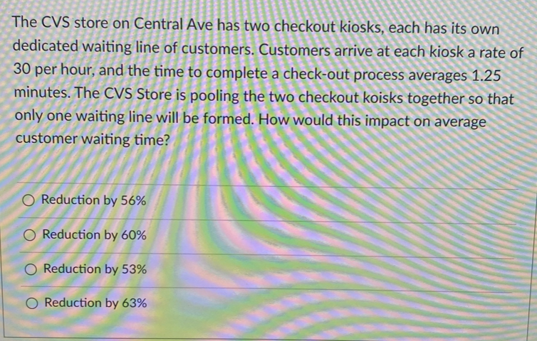 The CVS store on Central Ave has two checkout