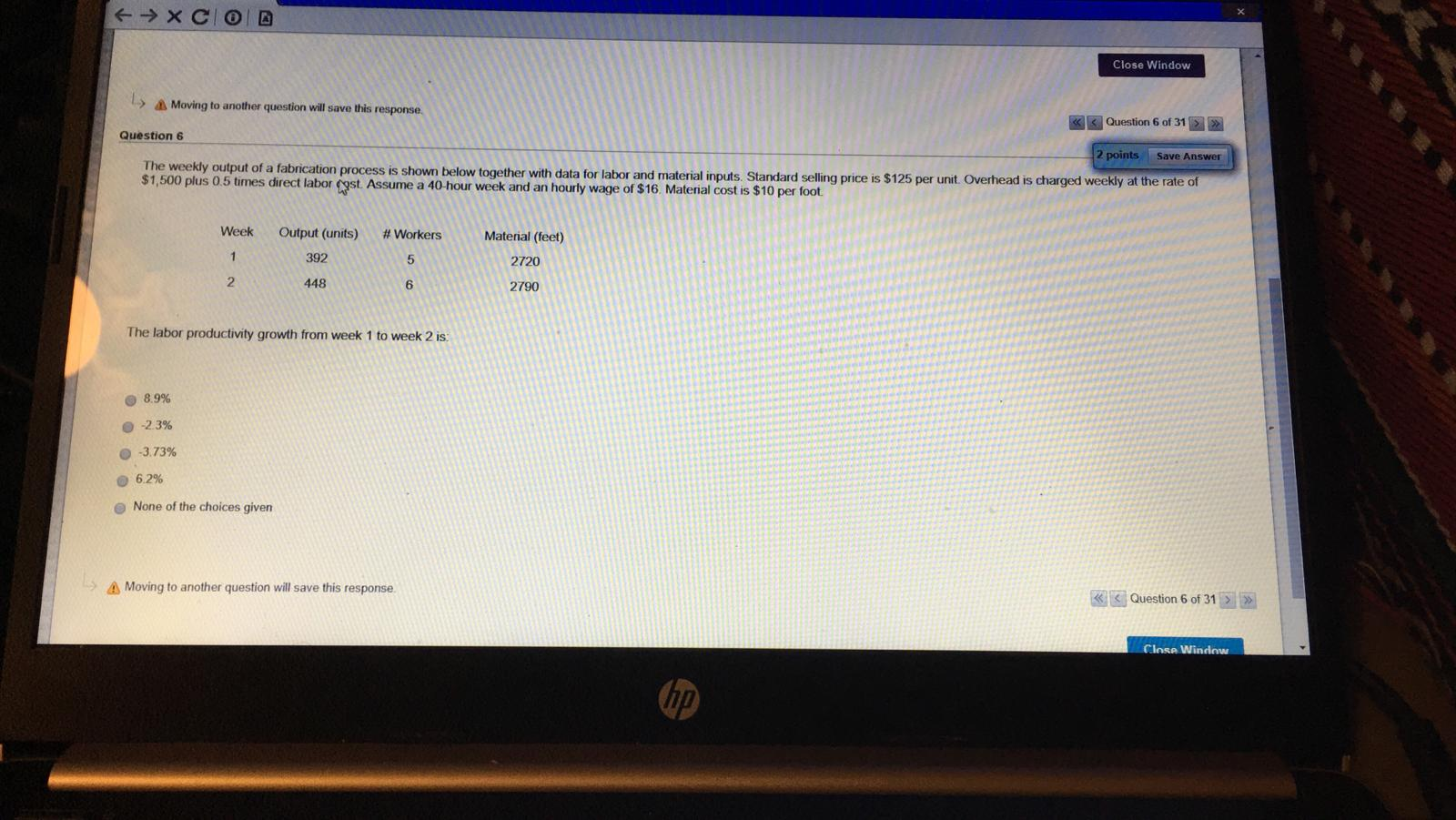 you explain how you solve it 6 XCIO D Close