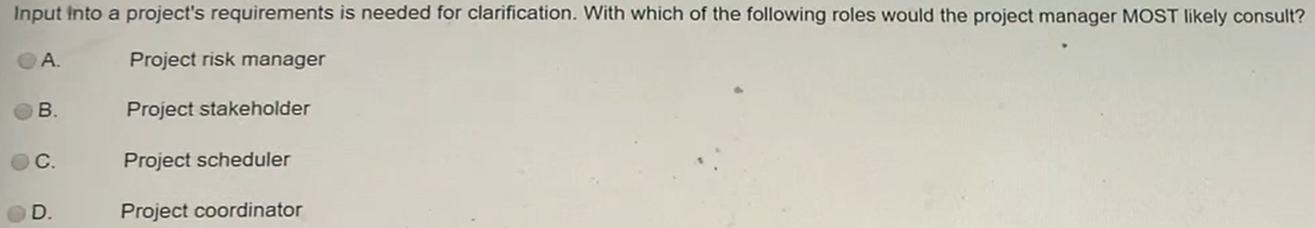 A project manager keeps a running log of all