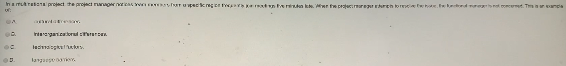 A project manager keeps a running log of all