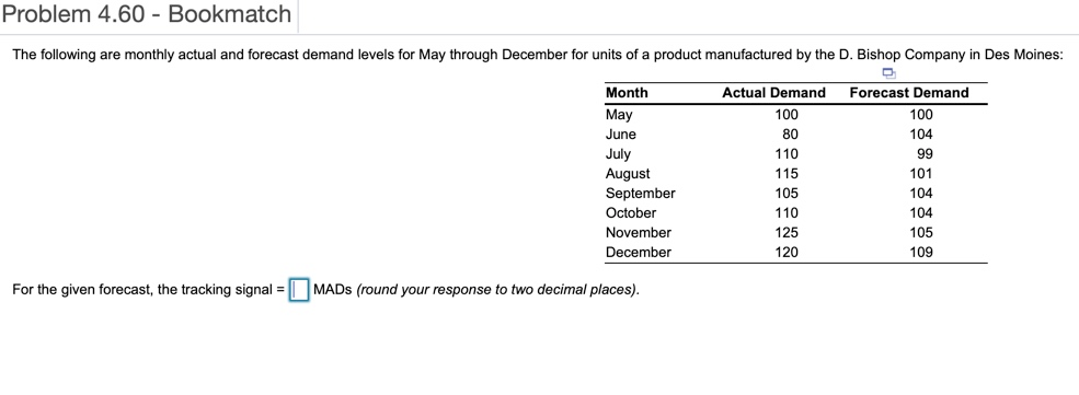 Problem 4.60 - Bookmatch The following are