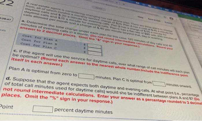 please show formulas in calculations as well N. A