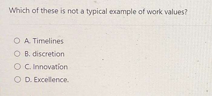 Which of these is not a typical example of work