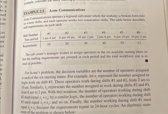 2.1 Verifying Linearity: Revisit Examples 2.2,
