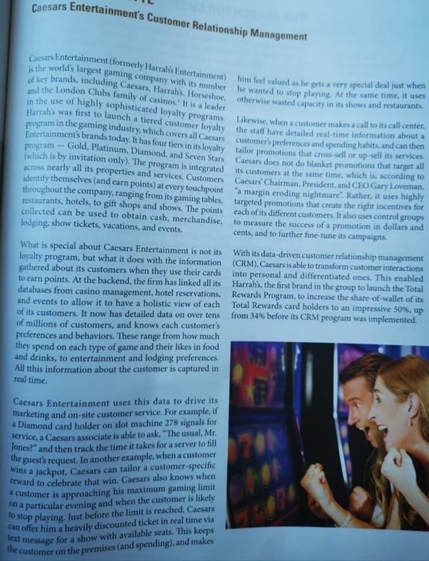 Case Study: Ceasers Entertainment's Customer