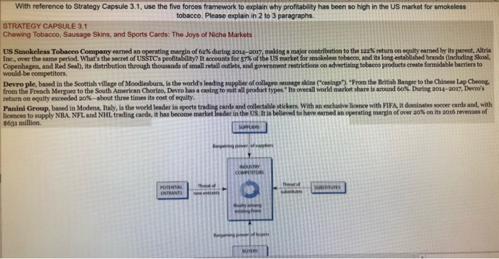 With reference to Strategy Capsule 3.1, use the