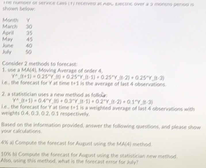 DE OF SERVICE COMECEIVED CA ECU over mon periods