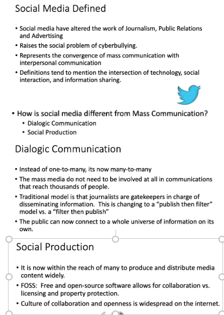 According to the Lecture, why do social networks