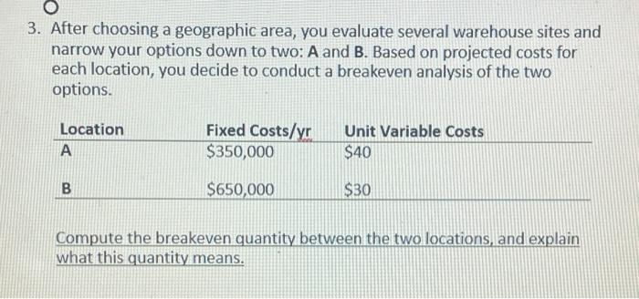 As the COO of a medical supply distributor, you