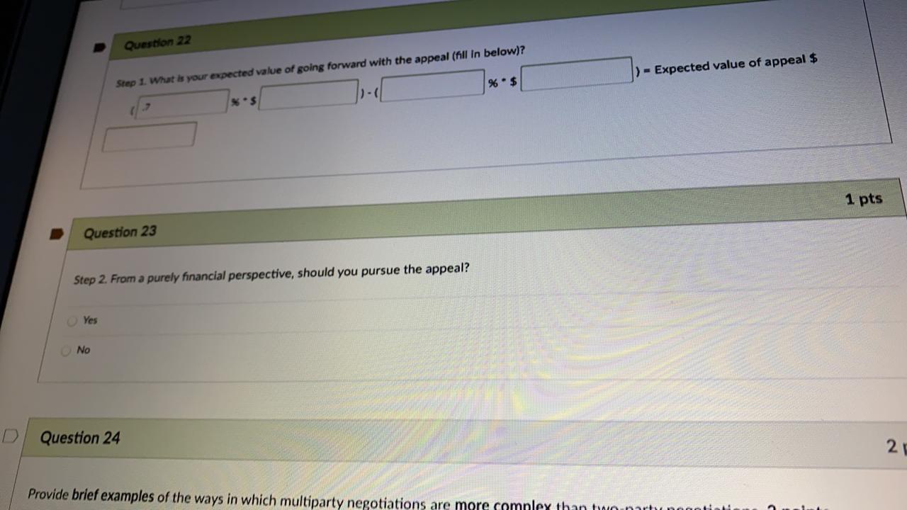 just question 23 decide these so-called Soome the