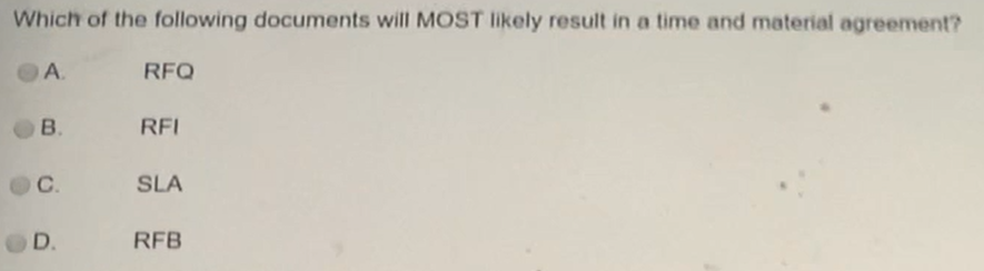 Which of the following is a benefit of an Agile