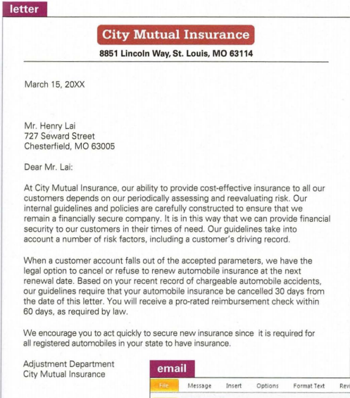 When Henry returns home from class, he finds a