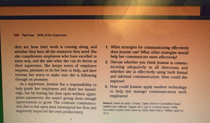 please answer questions When she took the