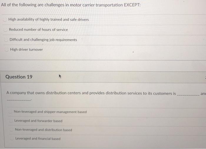 All of the following are challenges in motor