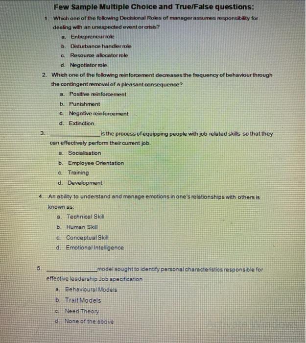 please Answer Those question Without explanation