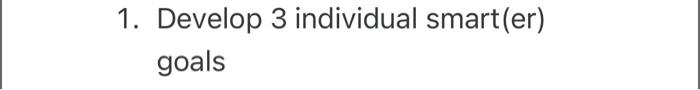 please get ne the answwer so far 1. Develop 3